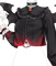 ちびっこコウモリブラウス