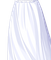 スターダストスカート・白