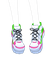 ネオンカラースニーカー