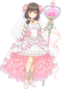 オンゲキ 桜井春菜 キャラレザーチャーム（シュータードレス） オンゲキ 桜井春菜 キャラレザーチャーム（シュータードレス）