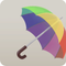 虹色の傘