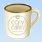 【R】coly cafe！のロゴ入りマグカップ