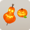 カボチャのランタン1（ハロウィン2021）／アイランド