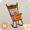 古びたロッキングチェア／アイランド