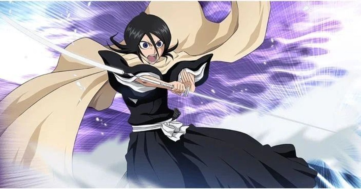 Bleach 一護 髪 EX07BT/BLC-2-034 SR 朽木 ルキア(パラレル/特別