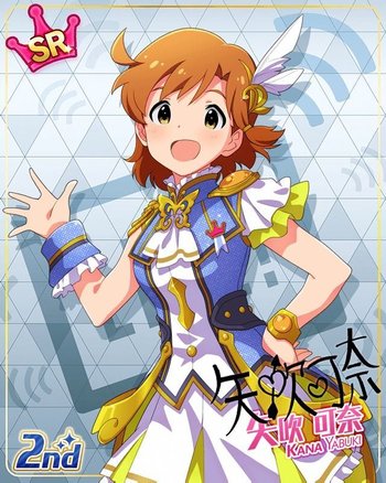 でらます　矢吹可奈　当たり　色紙 ミリマス 矢吹可奈 フォト風 カード 10th リ・プロローグ・X