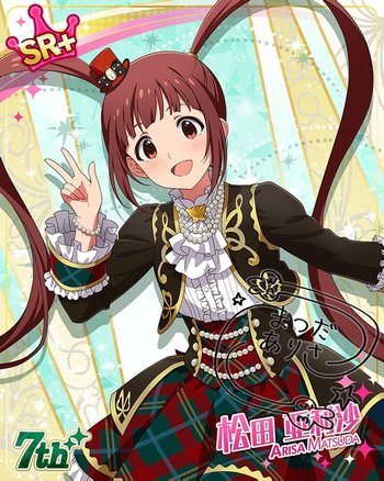 異次元フェス開催記念 星梨花と杏奈がレッスンを一生懸命頑張っ