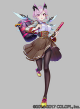 茶熊版オスクロルのイラスト