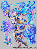 バレンタイン版チハヤのイラスト