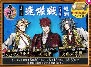 刀剣乱舞ONLINE 二刀開眼クリアカード 打刀 脇差（刀剣乱舞】二
