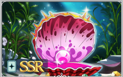 怪しく光る宝玉