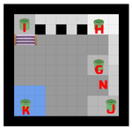 キノケロ水路MAP3