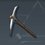 精錬金属のつるはし