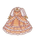 キャラメルガールドレス