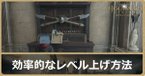 レベル上げの効率的なやり方