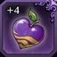 紫の心の果実+4