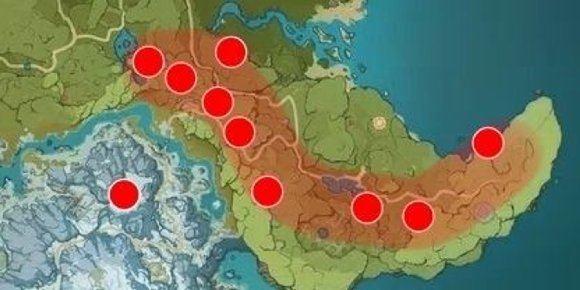 トリックフラワールート風唸りの丘