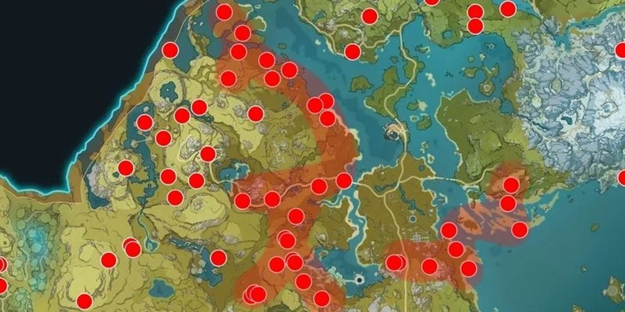 トリックフラワールート璃月北部