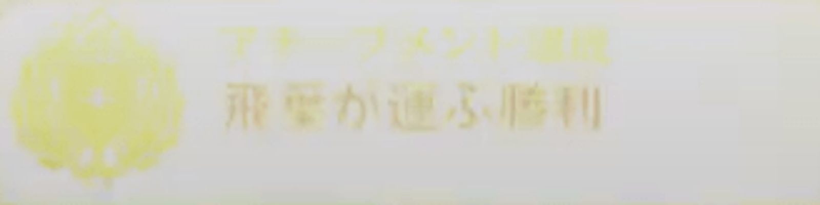 飛葉が運ぶ勝利
