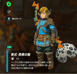 ゼルダの伝説 ストア 英傑の服 ズボン