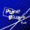 Pure blue→