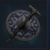 黒炎のメイス・盾