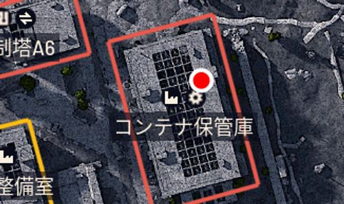 コンテナ保管庫の鍵