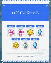 ログインボーナス