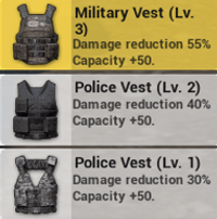 防弾チョッキ（ベスト）