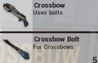弓（クロスボウ）